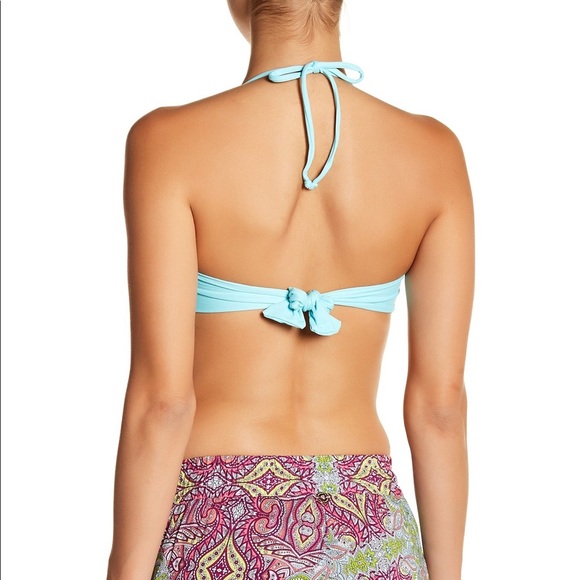 OndadeMar Swim Bandeau  Front Hardware Swim Top - Picture 3 of 5